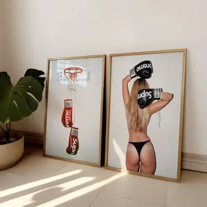 Hypebeast Boxing Girl Poster