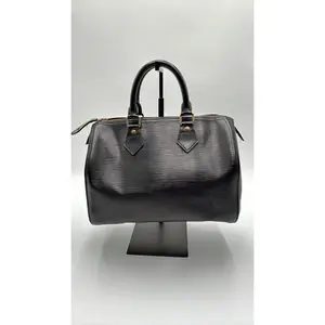 Pre-owned Louis Vuitton Leather Luxury Bags & Accessories Epi Speedy 25 Hand Bag, Blue Date Code: VI0992W. Entrupy ID: DDX6HYM. CHICAGO