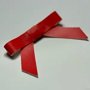 Ruby Bowtique Simple Red Hair Bow - Classic Design for Everyday Use