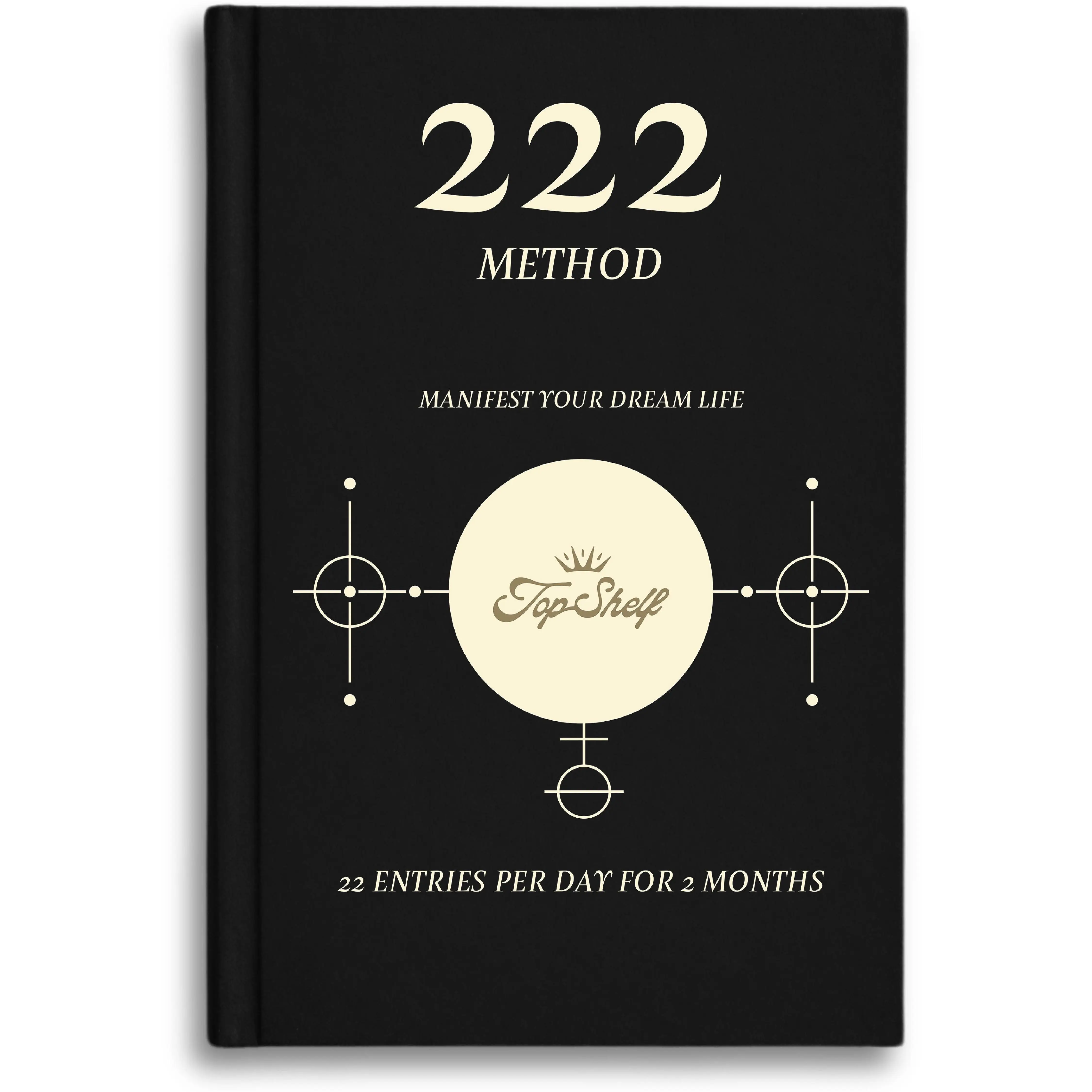 222 Method Manifestation Journal by Top Shelf | Powerful Daily Ritual