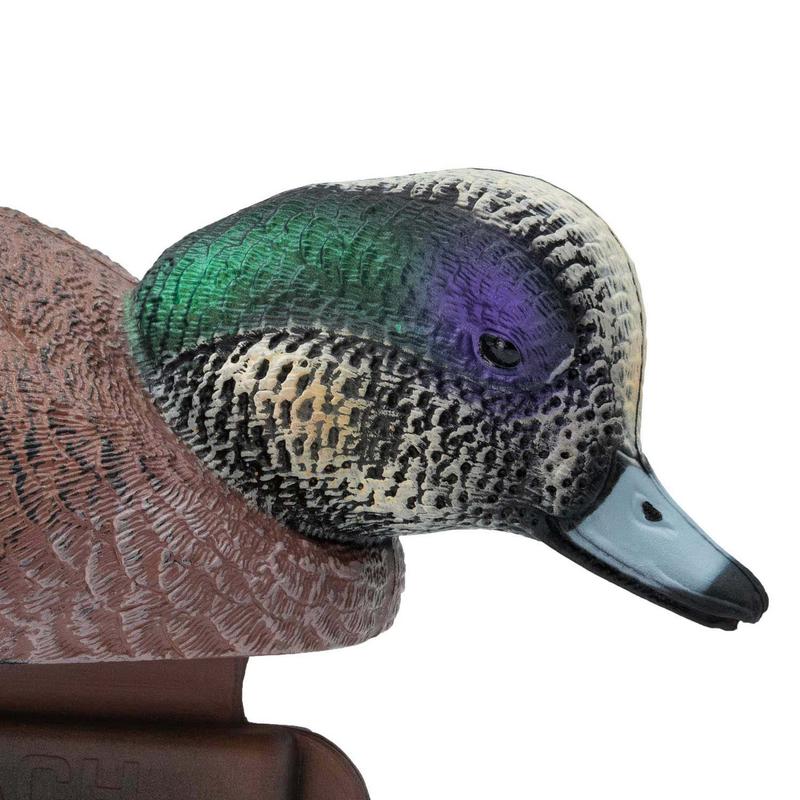Final Approach Live Wigeon Floater Duck Decoys, 6 Pack