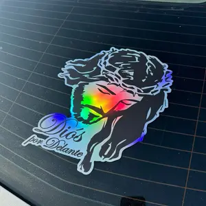 Dios Por Delante Vinyl Car Sticker Adhesive Decal - Clear Printed Message for Personalized Vehicle Decoration Dimension 6x6x6  Weight 8oz