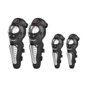 Breathable Motorcycle Knee Pads for Summer, Mesh Design for Ventilation, Lightweight, Anti-fall, New Protective Gear for Outdoor Riding