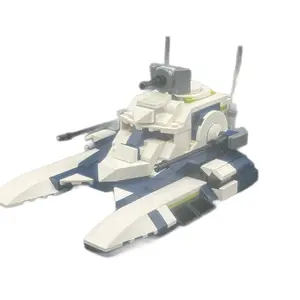 104th Wolfpack Fighter Tank 262pcs Custom Building Kit Compatible with 75342