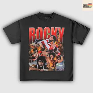 Adults and Youth ROCKY BALBOA VINTAGE Graphic T-Shirt, summer tee, vintage y2k, graphic tees, Bootleg Boxing tshirt, Sport Boxing Fan Tee, mens clothing, youth boys clothing, kids clothing, streetwear