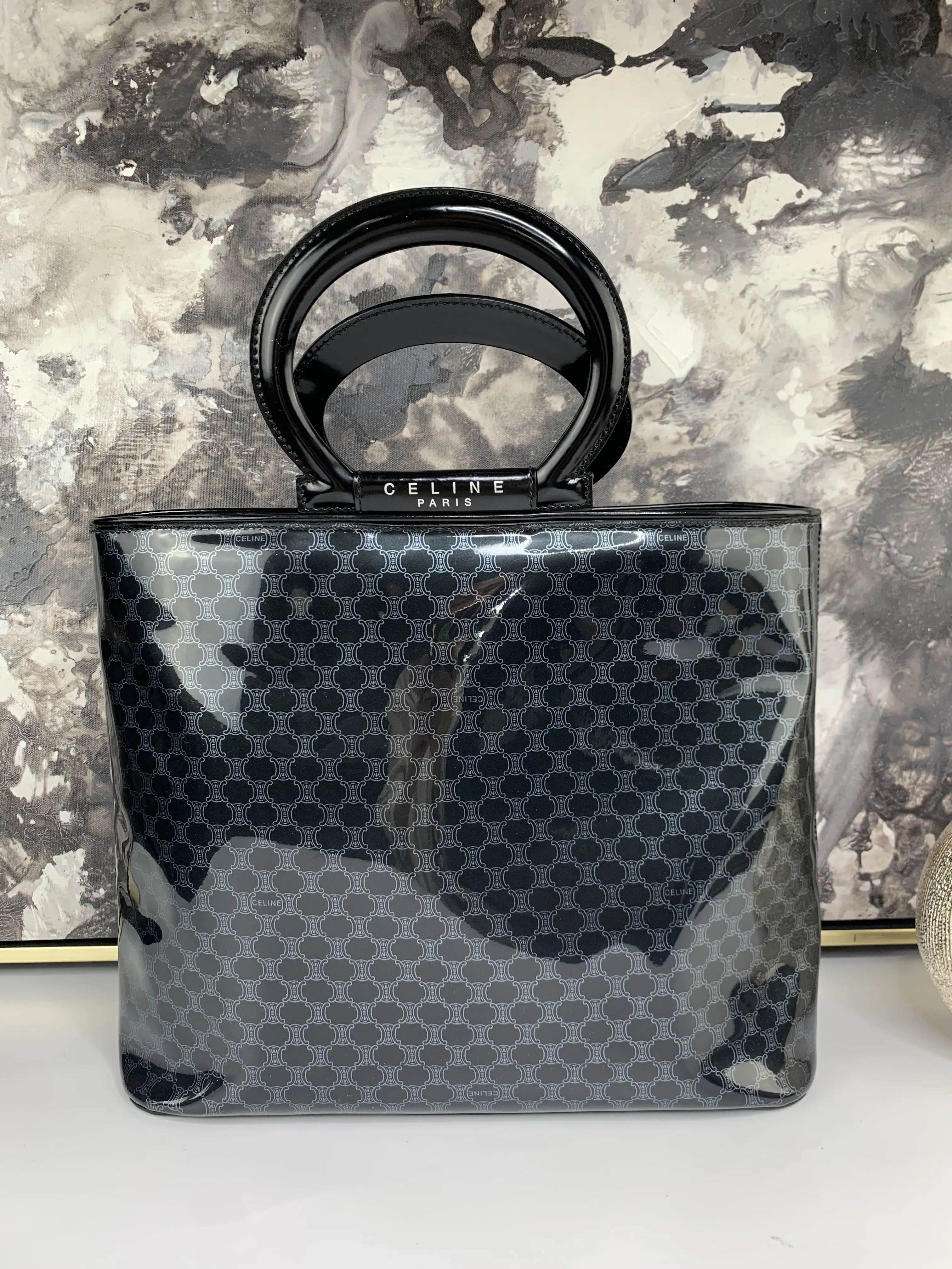 Pre-owned Celine like a patent leather Tote Bags Tote Bag