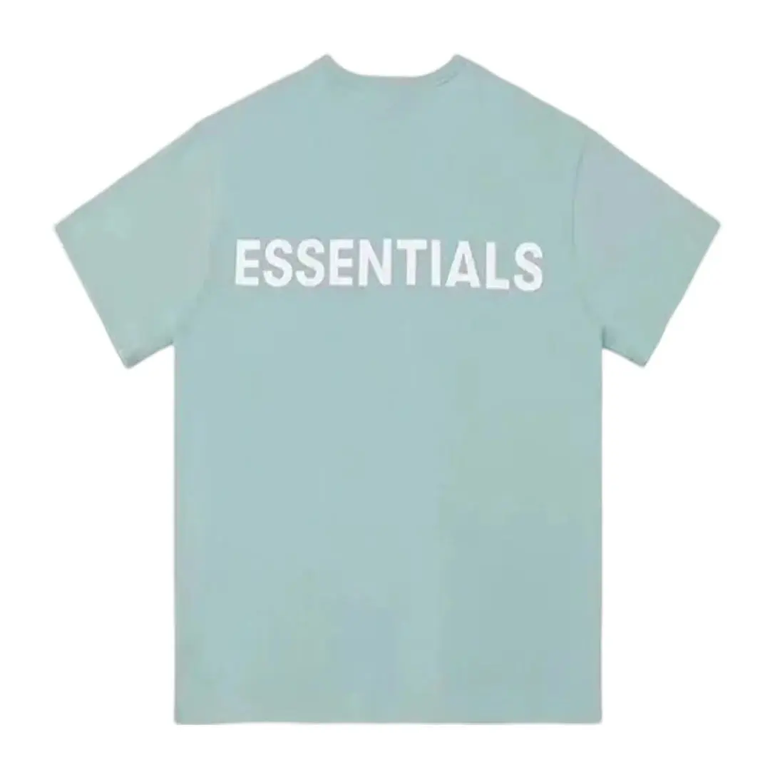 Fear of God Essentials Basic Short Sleeve T-Shirt 'Light Blue' FOG-SS20-122 Fear of God Essentials Basic Short Sleeve T-Shirt 'Light Blue' FOG-SS20-122