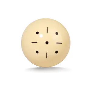 2 1/4" Billiard Practice Training Pool Cue Ball (Black Dot)