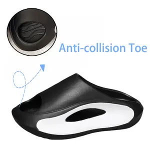 Cloud Slippers for Women and Men, Pillow Slippers Super Soft, Thick Sole Slides for Women with Anti-Skid Sole,Cushion Foam Platform Slides Casual Beach Sandals Shoes