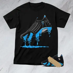 Air 14 Match T-Shirt AJ14 Matching Tee Streetwear Sneakerhead Shirt, Drip sneaker tee Perfect Gift for Sport Fans Menswear Streetwear 7BP