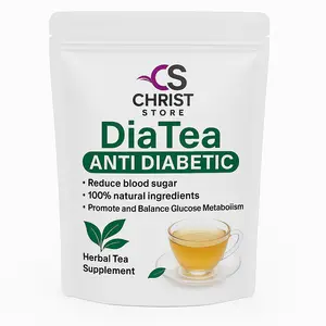 DiaTea support & reduced sugar wellness_ Herbal tea 100% natural  ingredients & balance Glucose