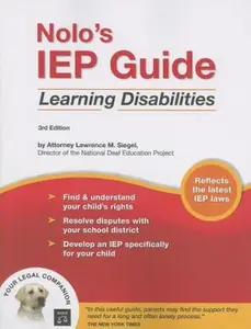 USED-Nolo's IEP Guide: Learning Disabilities by Lawrence M. Siegel (Paperback)