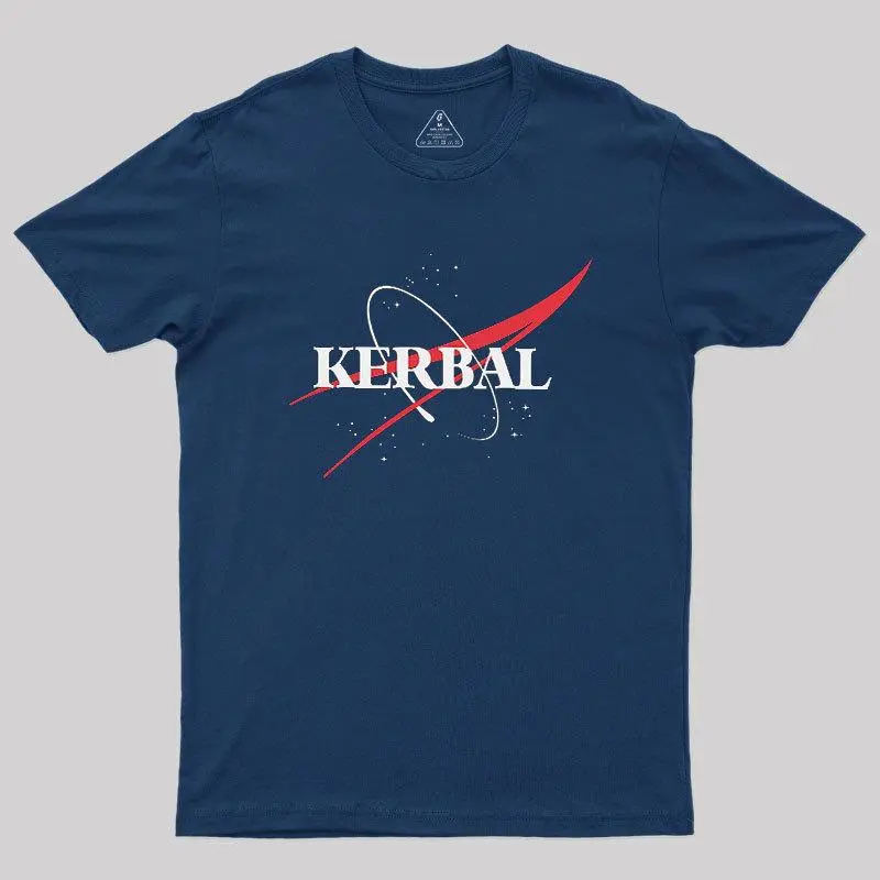 GEEKSOUTFIT Men's Kerbal Space Program Casual Short-Sleeve T-Shirt, Menswear Tops, Men's Casual Clothes