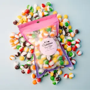 Freeze-dried skittles