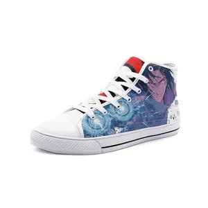 Uchiha Sasuke (Unisex High Top Canvas Shoes)
