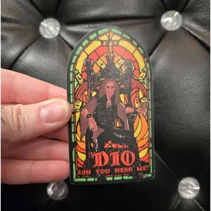 Unforgiven Dio Can You Hear Me Sticker