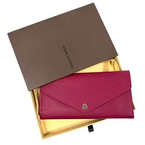 Pre-owned Louis Vuitton leather Clutches & Wristlets Clutch Wallet Clear Condition Luxury Bag Accessory