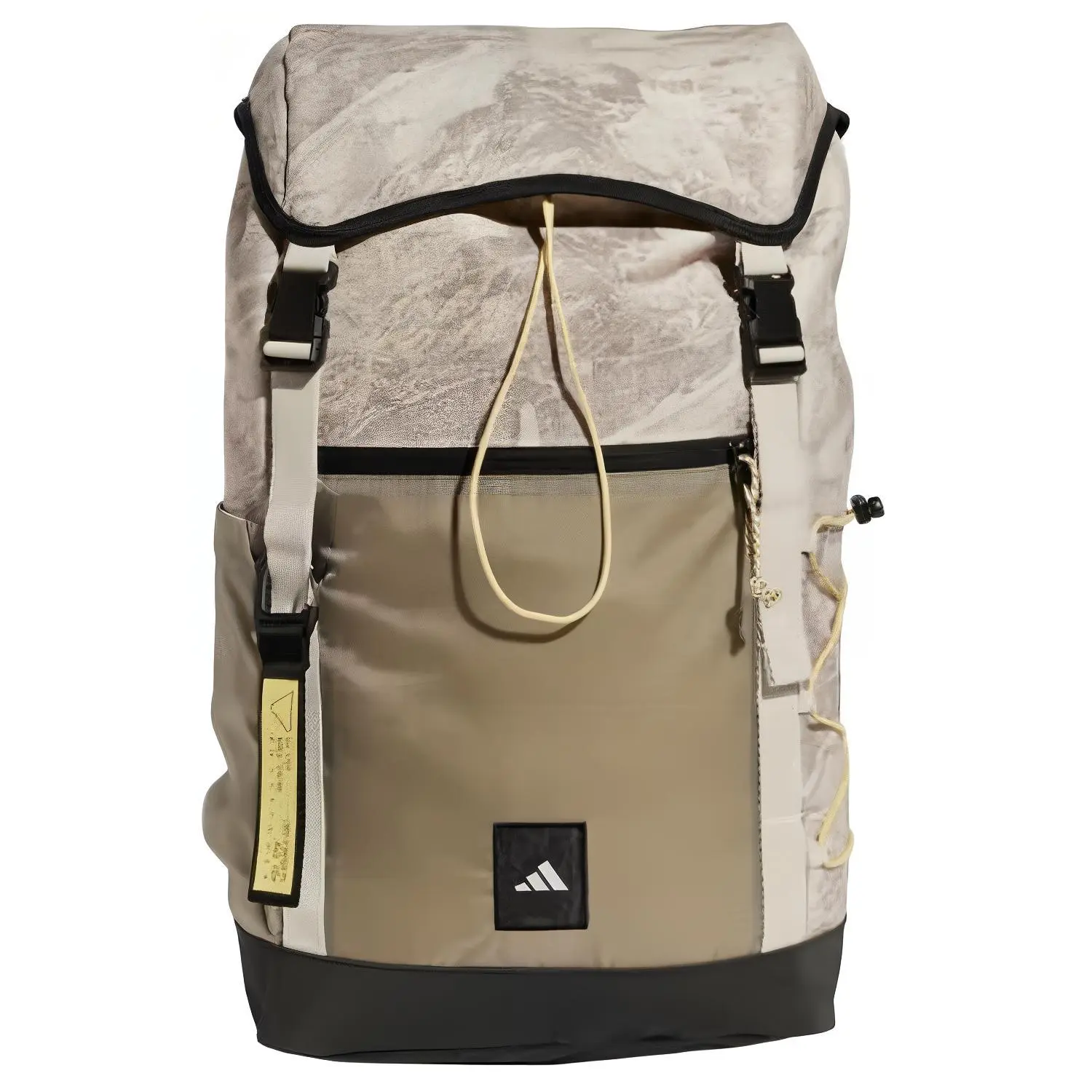 Adidas 30L Recycled Polyester Zipper Backpack - Medium Size, Lightweight Travel Backpack, Miracle Bauxite Brown & Light Sesame Gray-Brown, Unisex, Lightweight Backpack, Travel Backpacks
