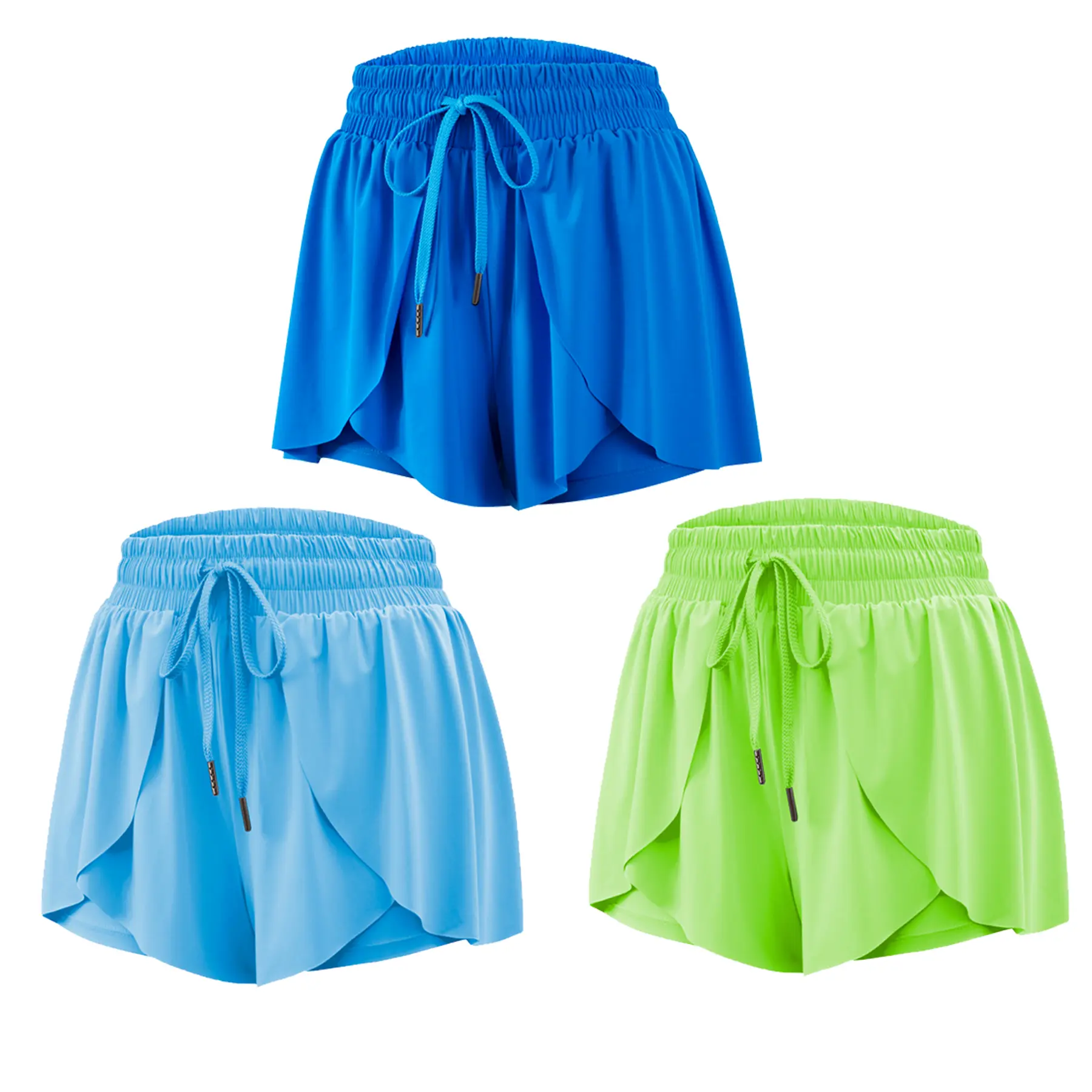 Blue+Neon green+Light blue