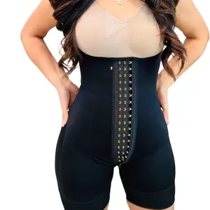 La Shula Control Bodysuit Lipo BBL 211 Post-Surgical Shapewear with Adjustable Straps & Front Zipper for Comfort & Support