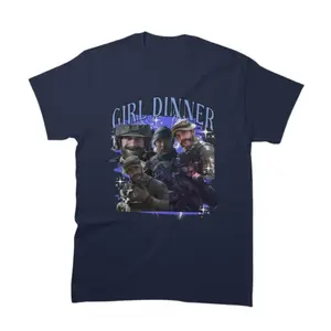 Call Of Duty Captain Price Girl Dinner Reprint T-Shirt Sweatshirt Hoodie