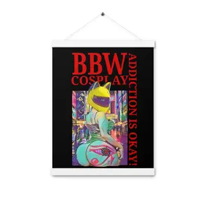 BBW Pinup Poster with hangers