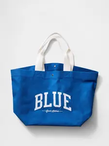 Gap Women's Get Blue Canvas Tote Bag