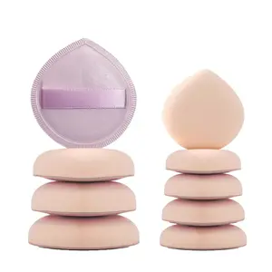 9 Pcs  Makeup Sponges For Foundation Powder Puff:Makeup Sponge for Liquid,Cream,and Powder,Medium and Mini Size Beauty Sponge For Contouring,Eye and Corner