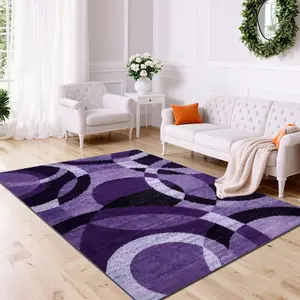 Velvet soft and comfortable patterned printed carpet, Abstract Rugs, Decorative Area Rug, suitable for multiple scenarios, available in various sizes, soft and non-shedding.