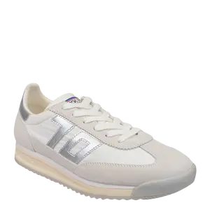 Back70 | Barkley Jogger in Metallic Silver Sneakers