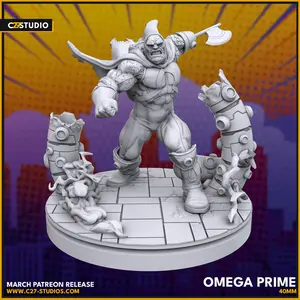 Absolute Darkseid 40mm Scale Miniature, Crisis Protocol Proxy, Room Decor Figurine | C27