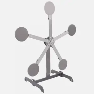 Metal 8" inch Portable Reactive Steel Shooting Target, No Welding