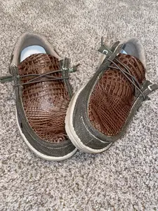 MENS Custom Caiman Hey Dudes