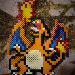 Charizard perler art