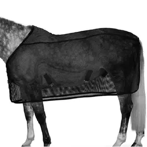 Breathable Fly Blanket for Horses, Adjustable Straps, Micro Mosquito Net Design, Lightweight Horse Protection, Effective Insect Repellent