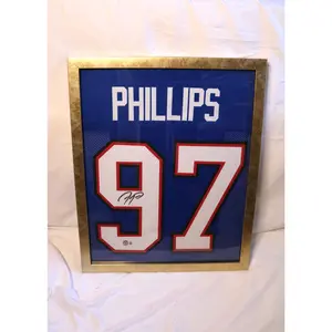 Framed Jordan Phillips Signed Jersey - (Beckett)