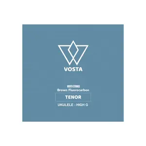 Worth Brown by Vosta Fluorocarbon Tenor Ukulele Strings - High G