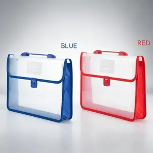 2 Piece Set A4 Handheld File Organizer Bag, Large Capacity Waterproof Portable Document Holder, Ideal for Exam Papers and Textbooks
