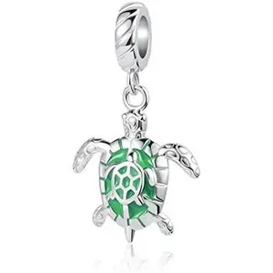 Tortoise Sea Turtle Charm Mother Daughter Mom Son  Dangle Beads for Bracelets Sister Birthday,DY158