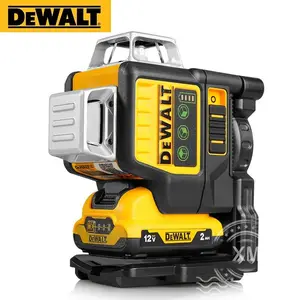2026 NEW Dewalt DW089LG 3 Sides*360 Degree Vertical 12V Lithium Battery 12 Lines Laser Level Horizontal Green Meter Outdoor TOOL
