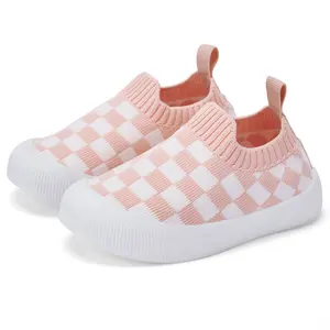 Infant Baby Sock Shoes For Boys And Girls, Non-Skid Memory Sole Warm Breathable Elastic Knit, Toe Protect Soft Sole First Walking Shoes, Comfort Slip On Sneakers For Indoor Outdoor Daily Wear