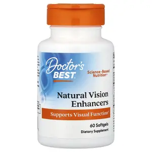 Doctor's Best Natural Vision Enhancers, 60 Softgels