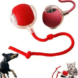 Cat teaser ball, a pet companion toy that provides fun chasing to relieve boredom. It operates in multiple modes, can automatically enter sleep mode, motion activate