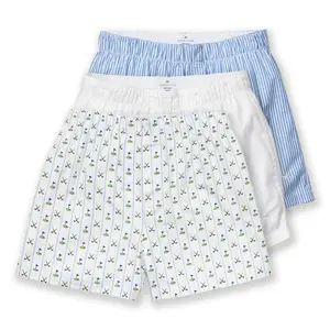 Men's Twill 3 Pack Boxers in Fairway Stripe