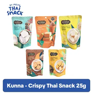 Kunna - Crispy Thai Snack 25g (Mango, Coconut, Thai Tea)