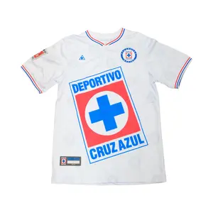 Hermosillo #27 Cruz Azul 1997 Champions Away Soccer Jersey By MadStrange – Vintage Football Jersey, Retro Championship Fan Shirt, Gift for Soccer Collectors