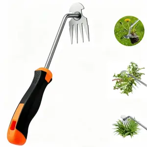 Weed Puller Tool, Pulling Weeds and Weeding Artifact, Rooting Hoeing, Loosening Soil, Multi-Functional Weeding Shovel, Manual Hand Weeders Tool for Gardening Vegetable Backyard Farm Planting