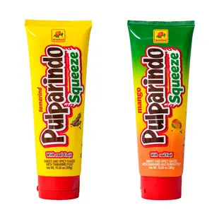 De La Rosa Pulparindo Squeeze Sauce – Tamarind & Mango (10.58 oz) Candy
