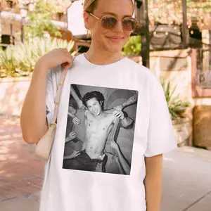 Hudson Williams Photoshoot Tee – Heated Rivalry Graphic Shirt, Comfort Colors Vintage Style Unisex T-Shirt | Gildan 5000 Shirt