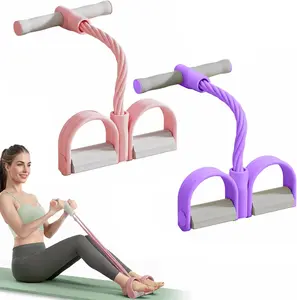 New  Multi - Function Tension Rope with Handles - Home Gym Sit - Up & Tummy Training Equipment for Men & Women